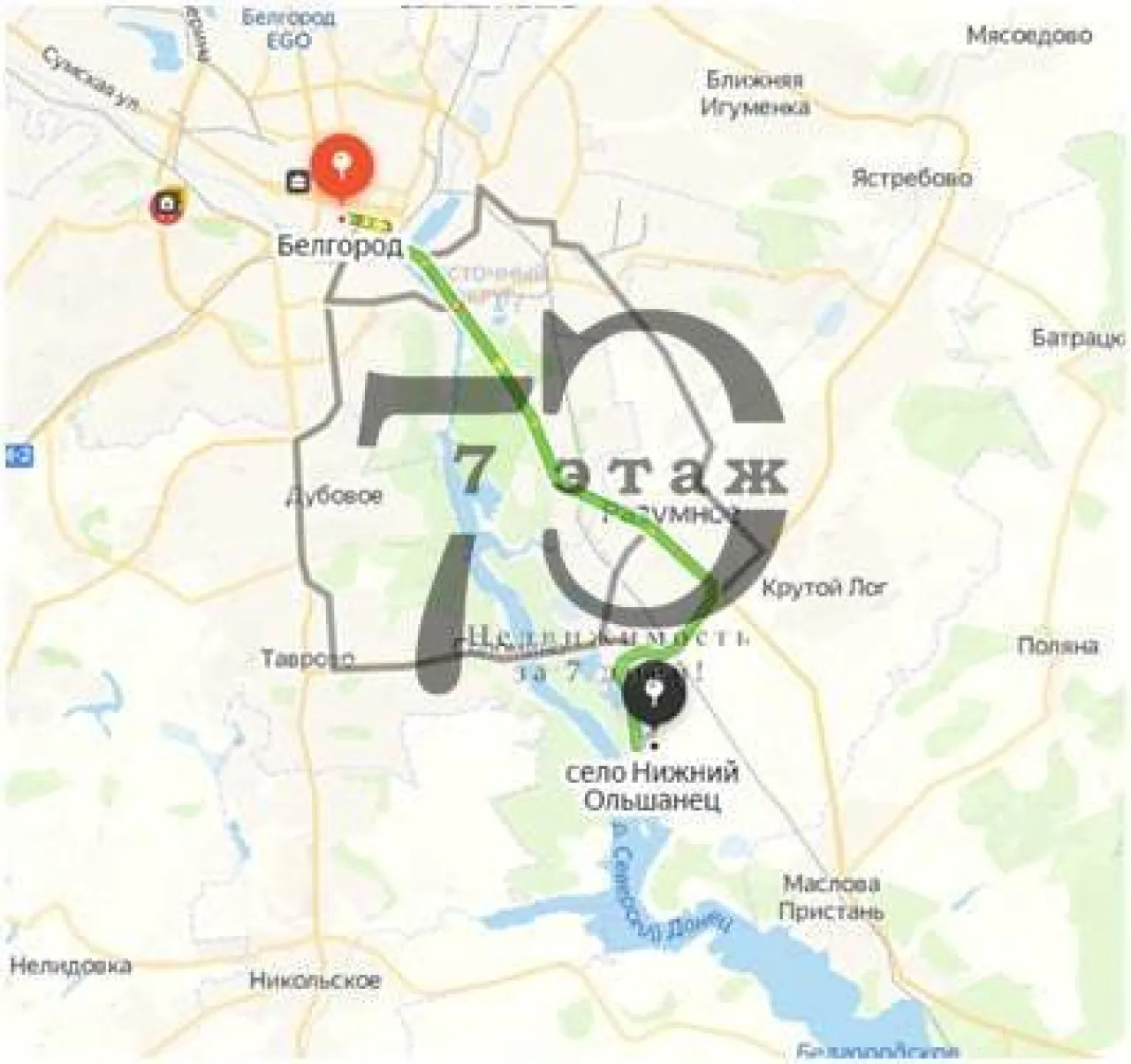 Продажа домов от 995 тыс в Белгородском районе в селе Нижний Ольшанец на  Луговой улице. 1 объект на портале о недвижимсости REALESTATE.RU